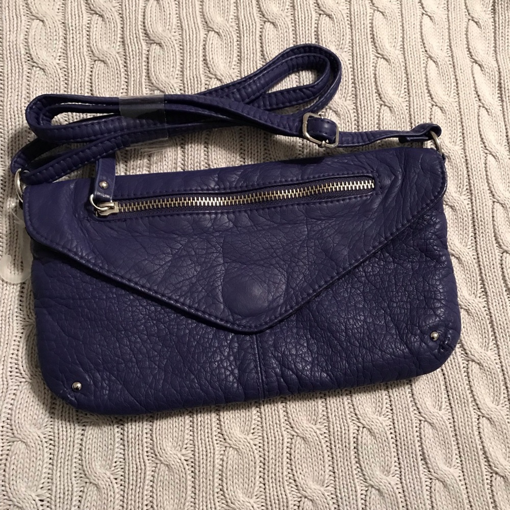 Royal Blue Mossimo Cross Body W/Adjustable Strap